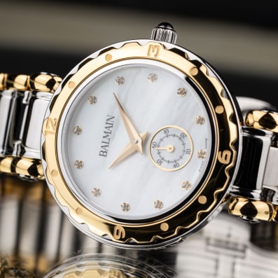 A Swiss Made timepiece showcasing refined craftsmanship and Parisian Haute Couture flair.