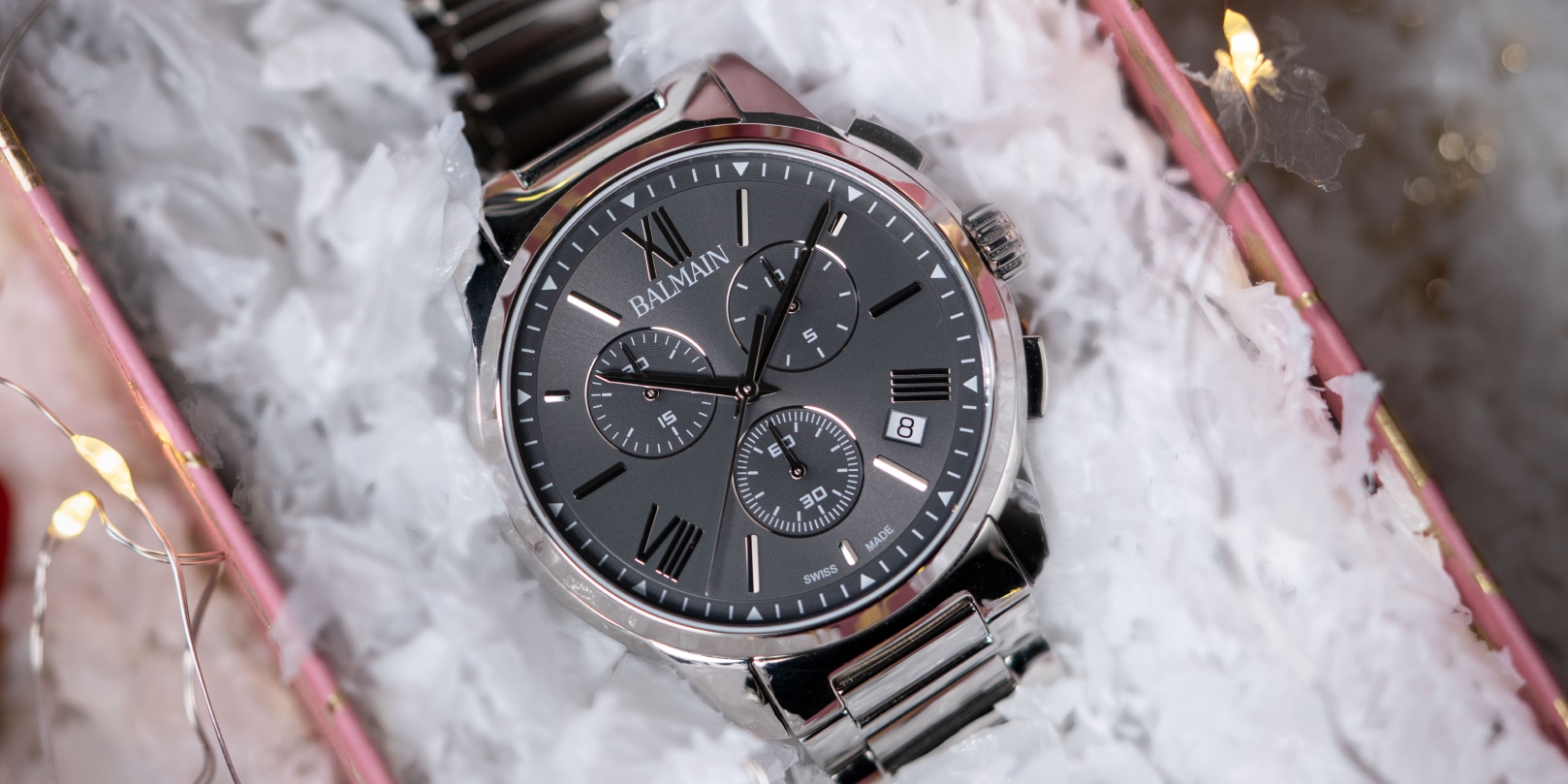 Elegant Balmain men’s watch showcasing Swiss craftsmanship and modern style